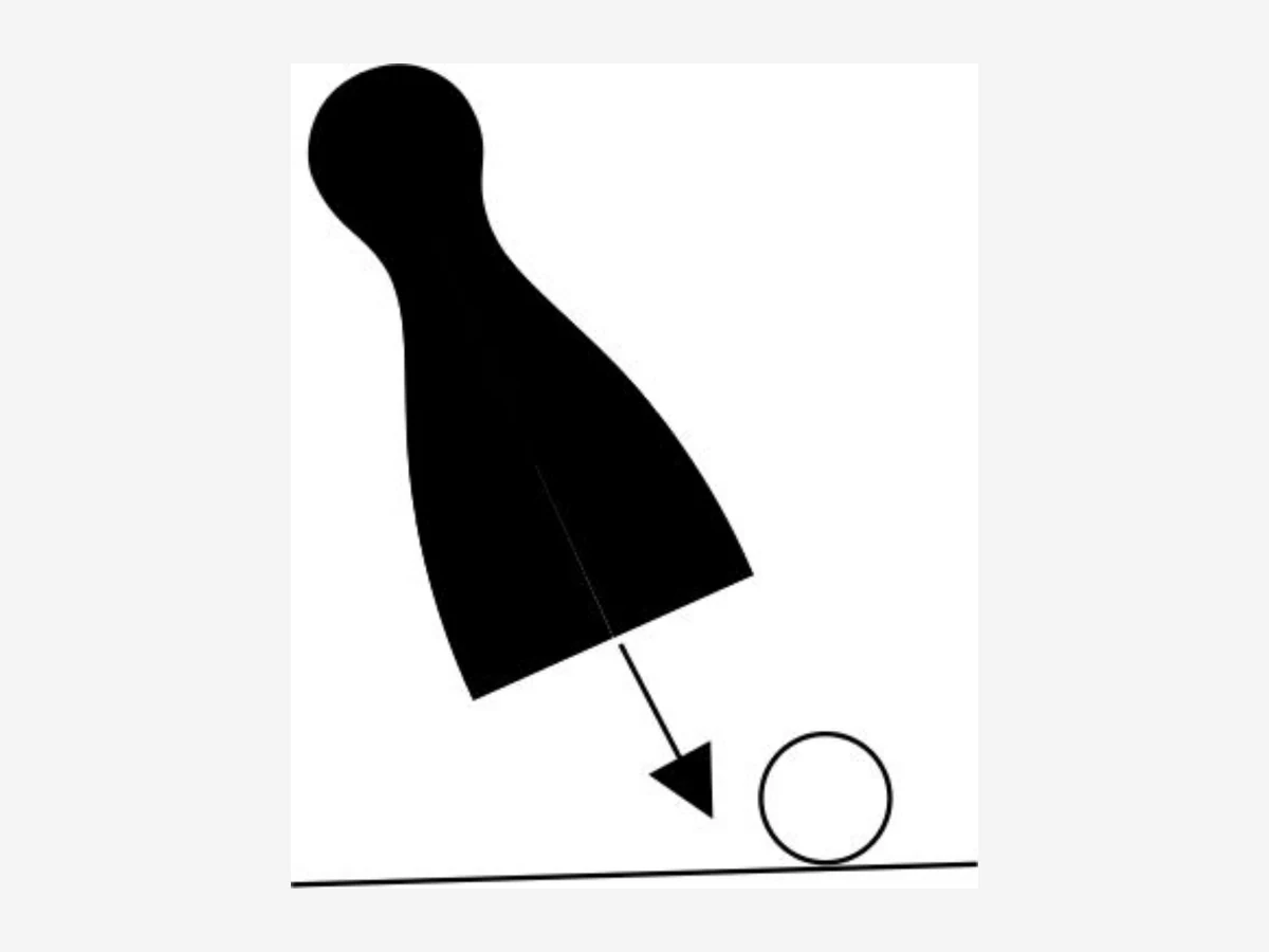 Strike with the figure